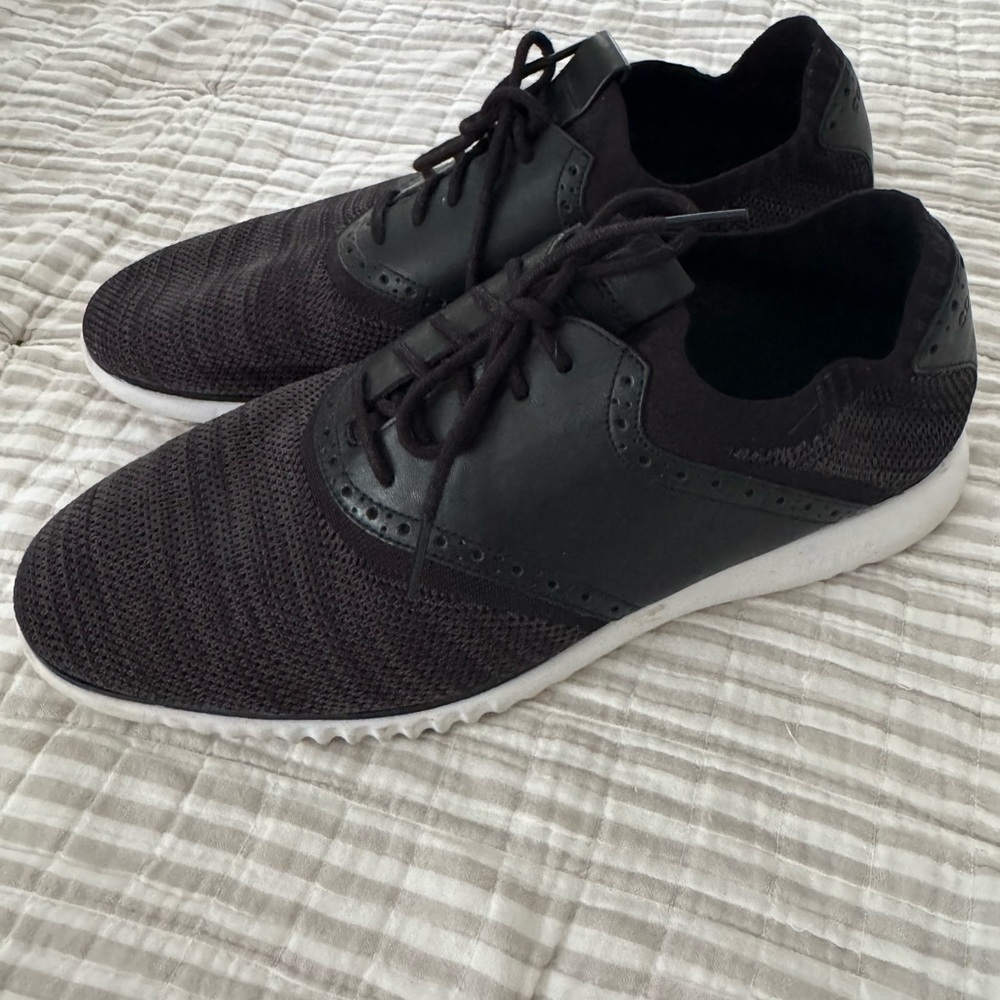 Cole Haan Black and White Men's Sneakers